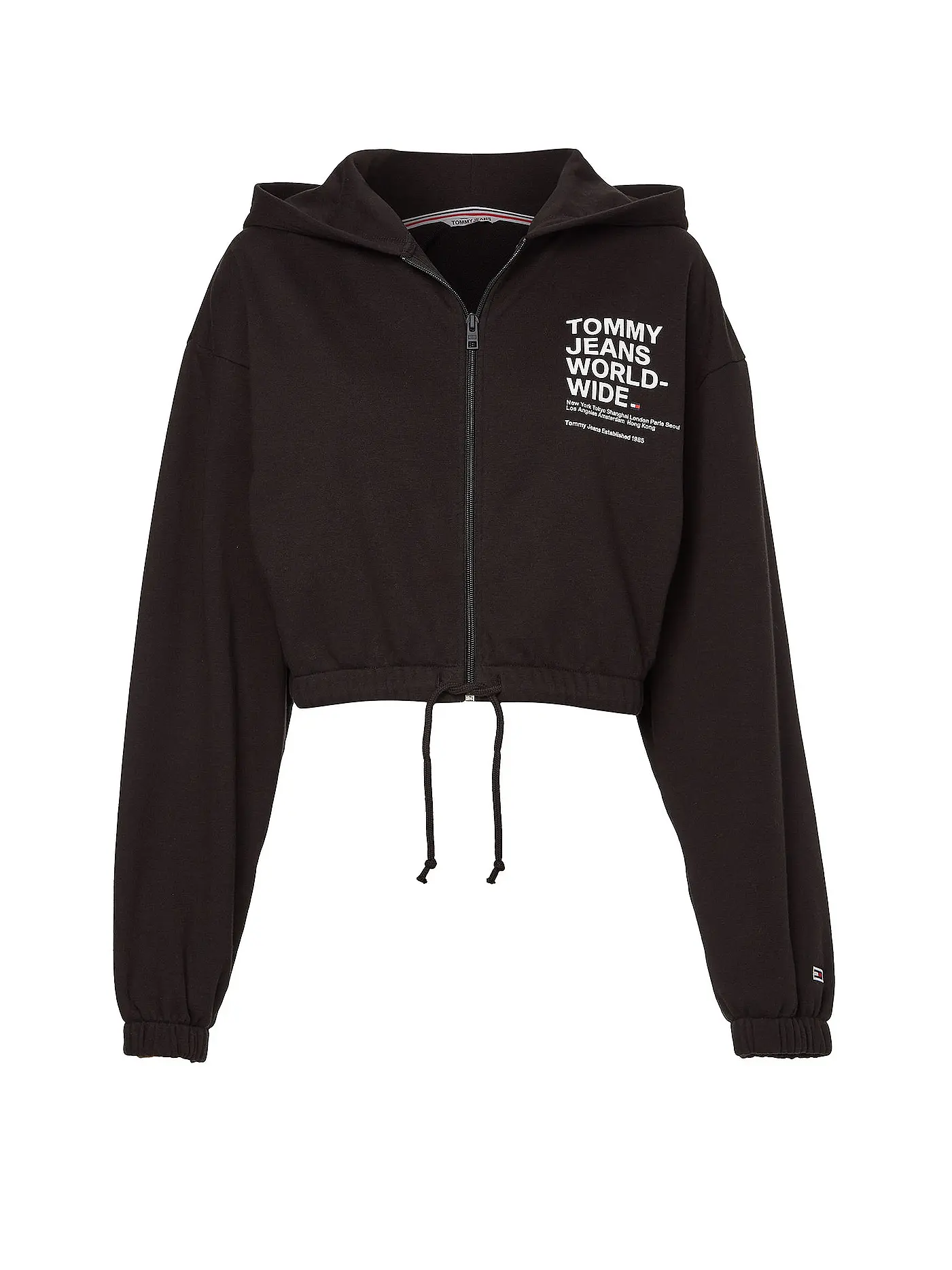 TOMMY JEANS | Kapuzensweatjacke Cropped Fit | 